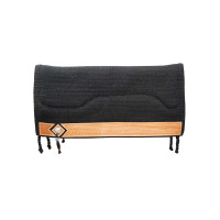 Western Show Alpaca Zadeldek met Barbwire Gravure Pool's Zwart