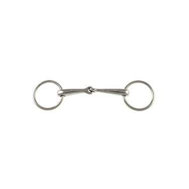 Gebroken Ringbit 55 mm Umbria Equitazione
