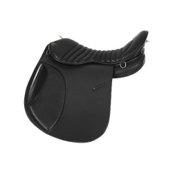 Selle de Trekking Chetak en Cuir Supreme Noir Selle de Trekking Chetak en Cuir Supreme Noir