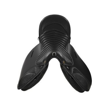 Trektochtzadel Chetak van Supreme Leer Zwart