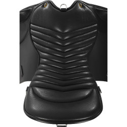 Trektochtzadel Chetak van Supreme Leer Zwart