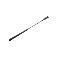 Gekrulde Zweep met Golfhandvat Umbria Equitazione Zwart / wit