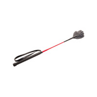 Zweep met Handvormig Handvat Umbria Equitazione Rood