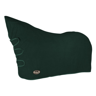 Antipilling Fleece Deken met Kraag Yukon+ Umbria Equitazione Groen