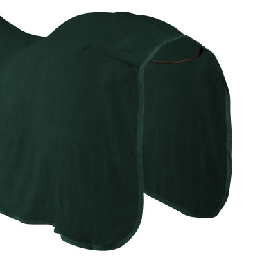 Antipilling Fleece Deken met Kraag Yukon+ Umbria Equitazione Groen