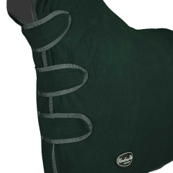 Antipilling Fleece Deken met Kraag Yukon+ Umbria Equitazione Groen