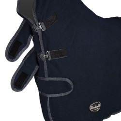 Antipilling Fleece Deken met Kraag Yukon+ Umbria Equitazione Marine Marineblauw