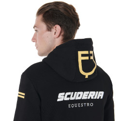 Sweat-shirt à Capuche Homme Scuderia Equestro Equestro Noir