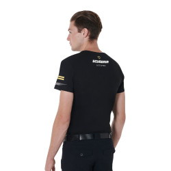 T-shirt en Coton Homme Scuderia Equestro Equestro Noir T-shirt en Coton Homme Scuderia Equestro Equestro Noir