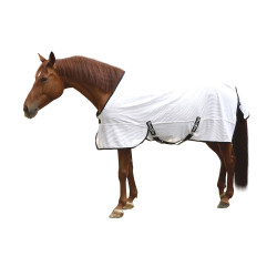 Couverture anti-mouche RugBe SuperFly blanche Covalliero Blanc Couverture anti-mouche RugBe SuperFly blanche Covalliero Blanc