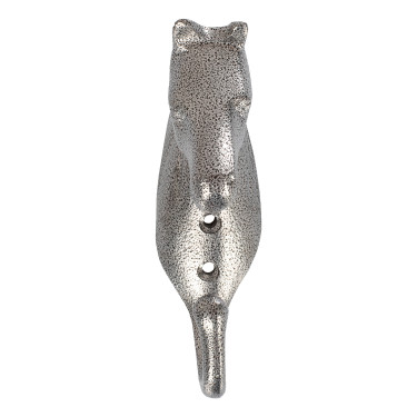 Aluminium Gekleurde Hoofdstelhouder Paardenhoofd Umbria Equitazione Grijs Aluminium Gekleurde Hoofdstelhouder Paardenhoofd Umbria Equitazione Grijs