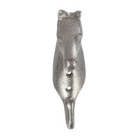 Crochet Porte-Bridon Tête de Cheval en Aluminium Coloré Umbria Equitazione Gris Crochet Porte-Bridon Tête de Cheval en Aluminium Coloré Umbria Equitazione Gris