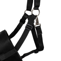 Muserolle en Nylon et Caoutchouc Supreme Noir Muserolle en Nylon et Caoutchouc Supreme Noir