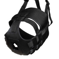 Muserolle en Nylon et Caoutchouc Supreme Noir Muserolle en Nylon et Caoutchouc Supreme Noir