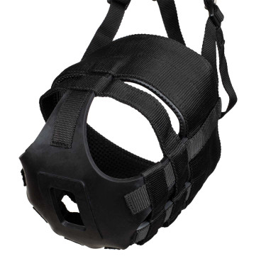 Neusriem van Nylon en Supreme Rubber Zwart