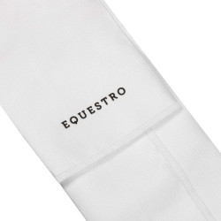 Dressuurstropdas met Strass-logo Equestro Wit / wit
