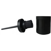 Pinceau pour sabot avec pot Noir Pinceau pour sabot avec pot Noir