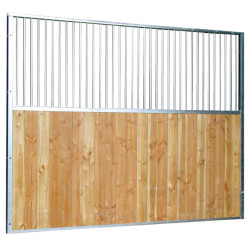 Séparation de box fixe barreaudée La Gée pin douglas Séparation de box fixe barreaudée La Gée pin douglas