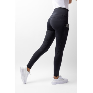 Legging taille haute Lara femme B Vertigo Bleu marine foncé / blanc Legging taille haute Lara femme B Vertigo Bleu marine foncé / blanc