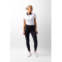 Legging taille haute Lara femme B Vertigo Bleu marine foncé / blanc Legging taille haute Lara femme B Vertigo Bleu marine foncé / blanc