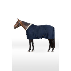 Lincoln fleece deken met nekrand van bont Horze Lincoln fleece deken met nekrand van bont Horze