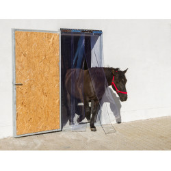 Set van PVC-stroken gordijnen 30 x 225 cm x 3 mm Set van PVC-stroken gordijnen 30 x 225 cm x 3 mm