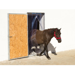 Set van PVC-stroken gordijnen 30 x 225 cm x 3 mm Set van PVC-stroken gordijnen 30 x 225 cm x 3 mm