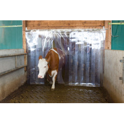 Set van PVC-stroken gordijnen 30 x 225 cm x 3 mm Set van PVC-stroken gordijnen 30 x 225 cm x 3 mm