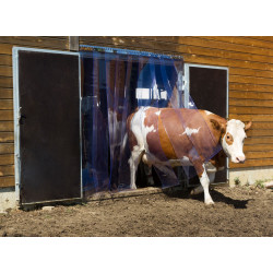 Set van PVC-stroken gordijnen 30 x 225 cm x 3 mm Set van PVC-stroken gordijnen 30 x 225 cm x 3 mm