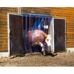 Set van PVC-stroken gordijnen 30 x 225 cm x 3 mm Set van PVC-stroken gordijnen 30 x 225 cm x 3 mm