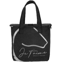 Sac Groom Je t'aime Equithème Noir