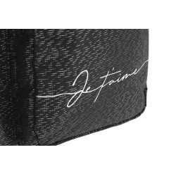 Sac Groom Je t'aime Equithème Noir