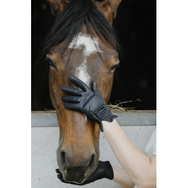 Gants Je t'aime Equithème Strass Gants Je t'aime Equithème Strass