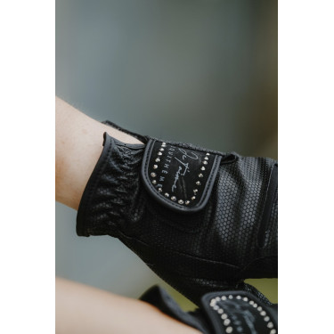 Gants Je t'aime Equithème Strass Gants Je t'aime Equithème Strass