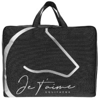 Tas voor deken Ik hou van je Equithème Zwart