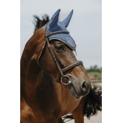 Vliegenmuts Equithème Chic Blauw Vliegenmuts Equithème Chic Blauw