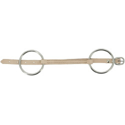 Mors en cuir Feeling avec gourmette Mors en cuir Feeling avec gourmette
