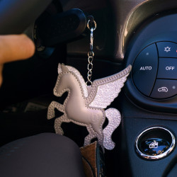 Porte-clés Imperial Riding Key To My Horse Rose gold