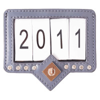 Porte-numéro pour tapis de selle Imperial Riding Show and Glow Gris foncé
