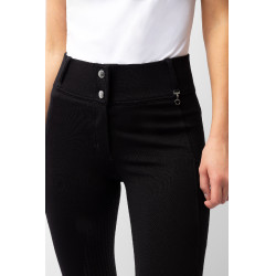 Broek met volledige grip voor alle seizoenen Horze Mira Zwart Broek met volledige grip voor alle seizoenen Horze Mira Zwart
