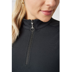 T-shirt Horze Karla technique femme Noir ancien modèle T-shirt Horze Karla technique femme Noir ancien modèle
