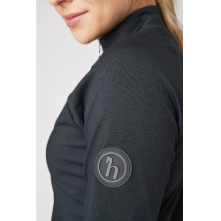 Dames technische T-shirt Horze Karla Noir ancien modèle