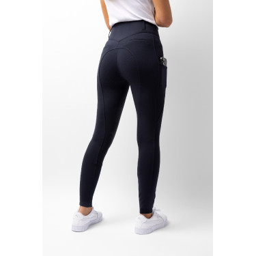 Broek met volledige grip voor alle seizoenen Horze Mira Donker marineblauw Broek met volledige grip voor alle seizoenen Horze Mira Donker marineblauw