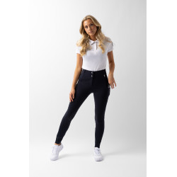 Pantalon fond intégral grip toutes saisons Horze Mira Marine foncé Bleu