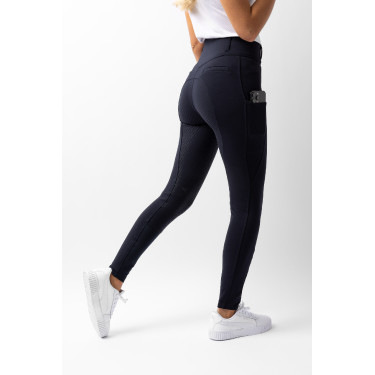 Broek met volledige grip voor alle seizoenen Horze Mira Donker marineblauw Broek met volledige grip voor alle seizoenen Horze Mira Donker marineblauw