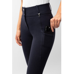 Pantalon fond intégral grip toutes saisons Horze Mira Marine foncé Bleu