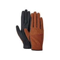 Gants toutes saisons Renee B Vertigo Marron cuir Gants toutes saisons Renee B Vertigo Marron cuir