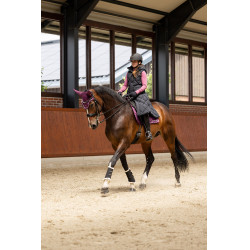 Doudoune longue sans manches rembourrée Gem B Vertigo Beauté noir