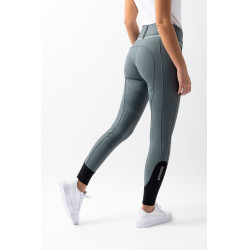 Pantalon d'équitation hiver Elea grip intégral B Vertigo Vert romarin Gris Pantalon d'équitation hiver Elea grip intégral B Vertigo Vert romarin Gris