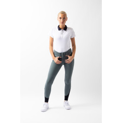 Pantalon d'équitation hiver Elea grip intégral B Vertigo Vert romarin Gris Pantalon d'équitation hiver Elea grip intégral B Vertigo Vert romarin Gris